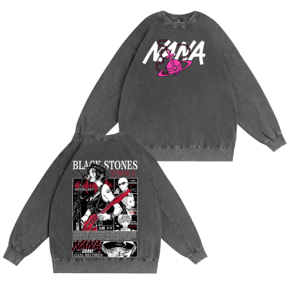 Black Stones Nana Washed T-shirt/Crewneck/Hoodie