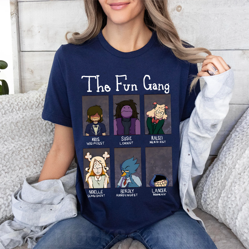 The gangs yearbook Deltarune Unisex T-shirt/Crewneck/Hoodie