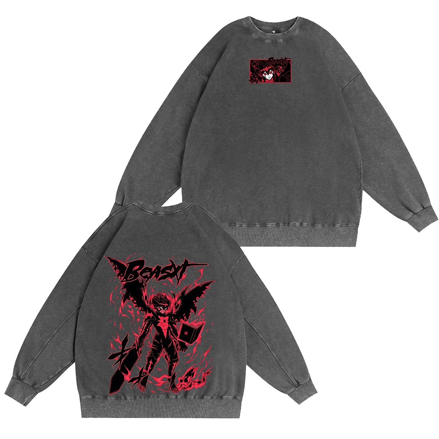 Asta Black Clover Season 2 Oversized T-shirt/Crewneck/Hoodie