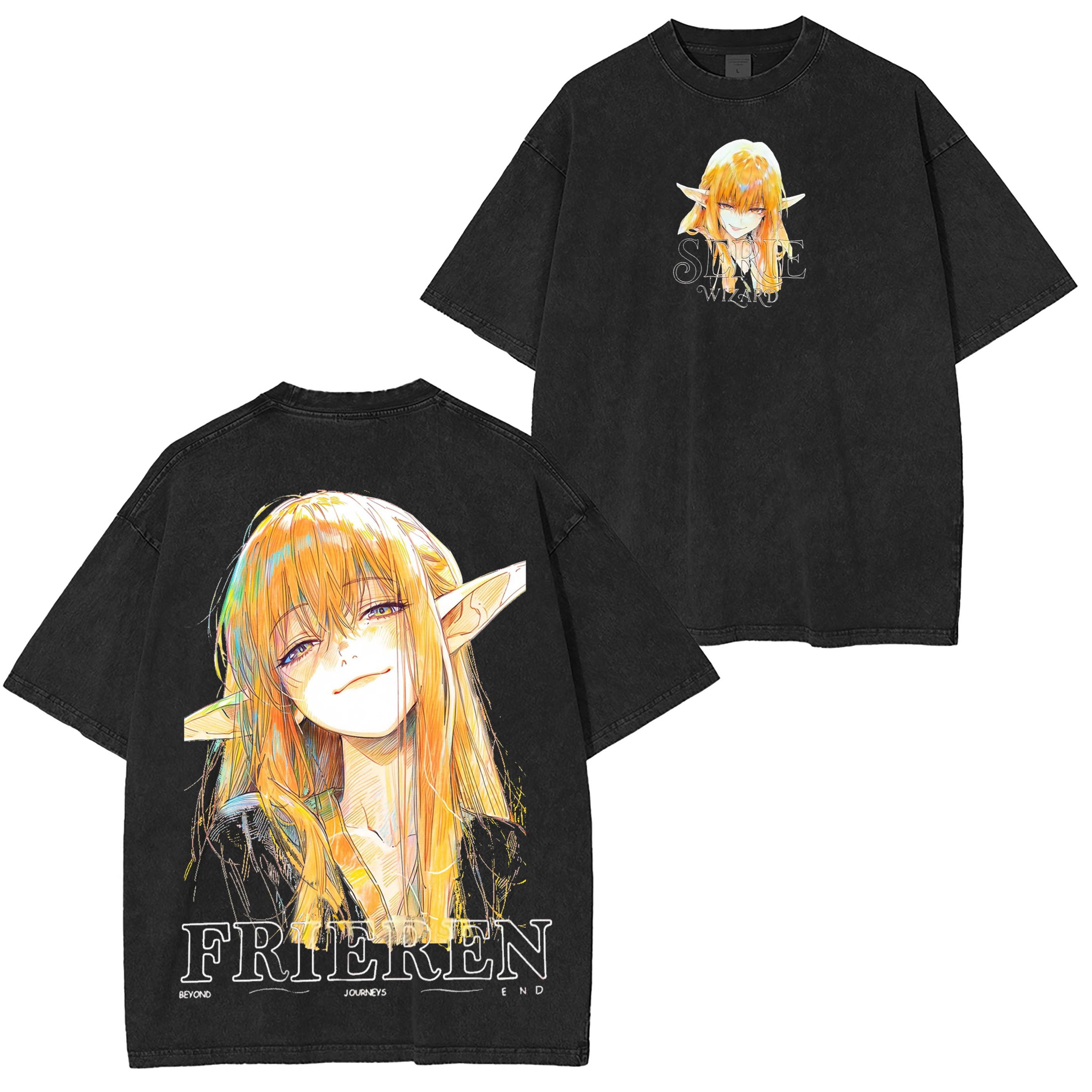 Frieren Anime Oversized T-shirt/Crewneck/Hoodie