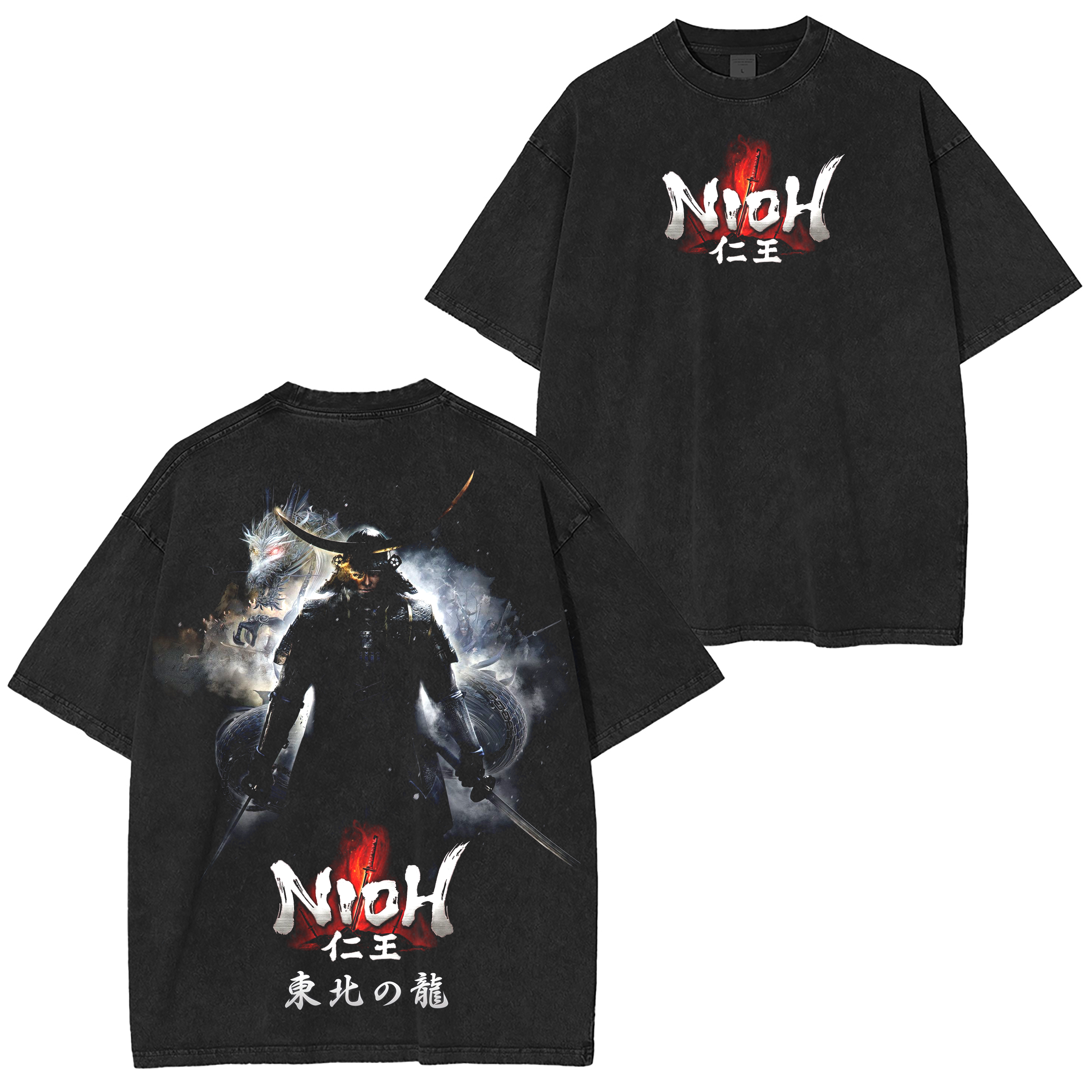 Nioh 3 Game Oversized T-shirt/Crewneck/Hoodie