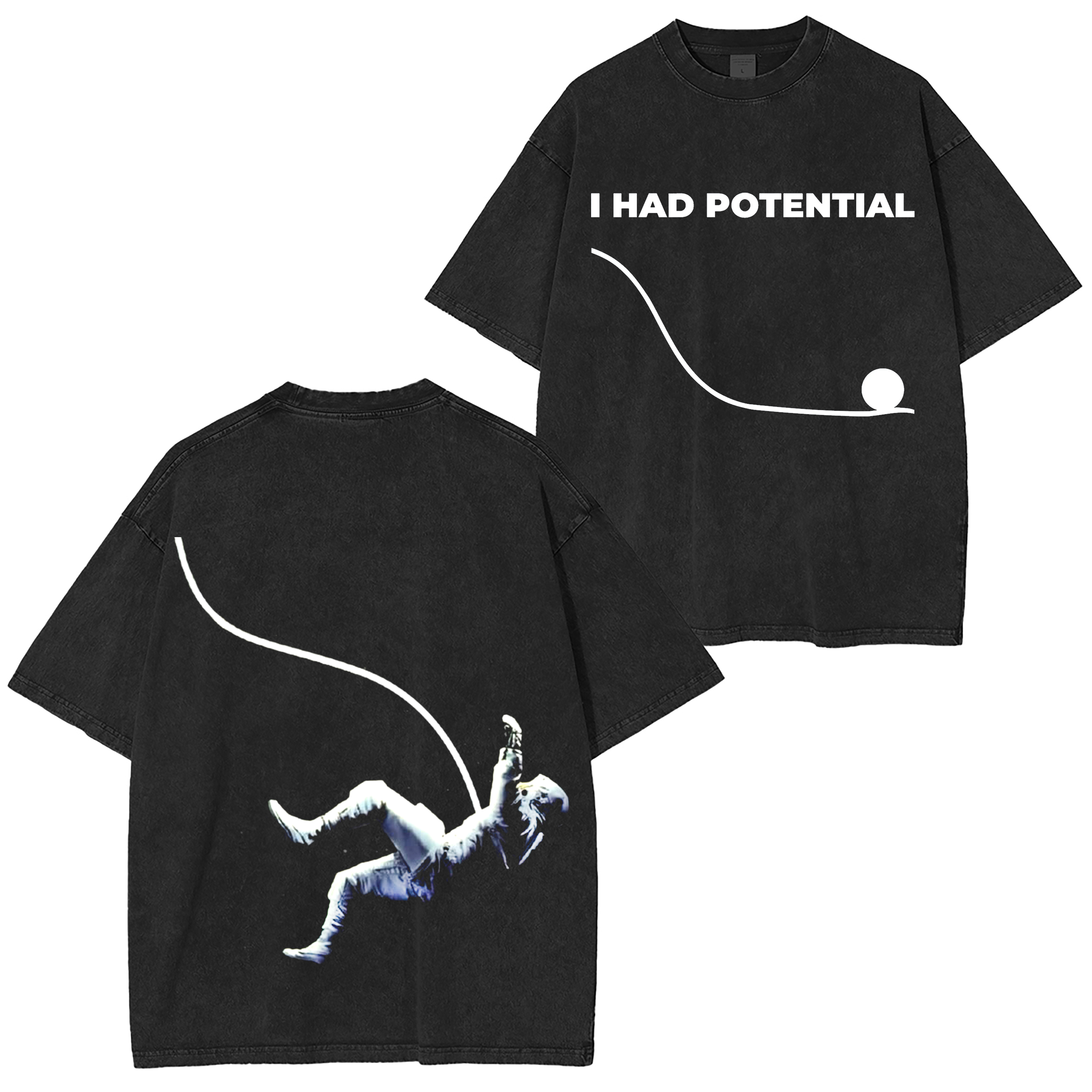 Dr Graces I Had Potential, Project Hail Mary Oversized T-shirt/Crewneck/Hoodie