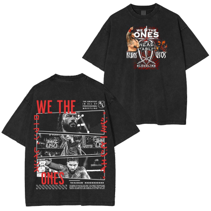 We The Ones,Roman Reigns WWE Oversized T-shirt/Crewneck/Hoodie