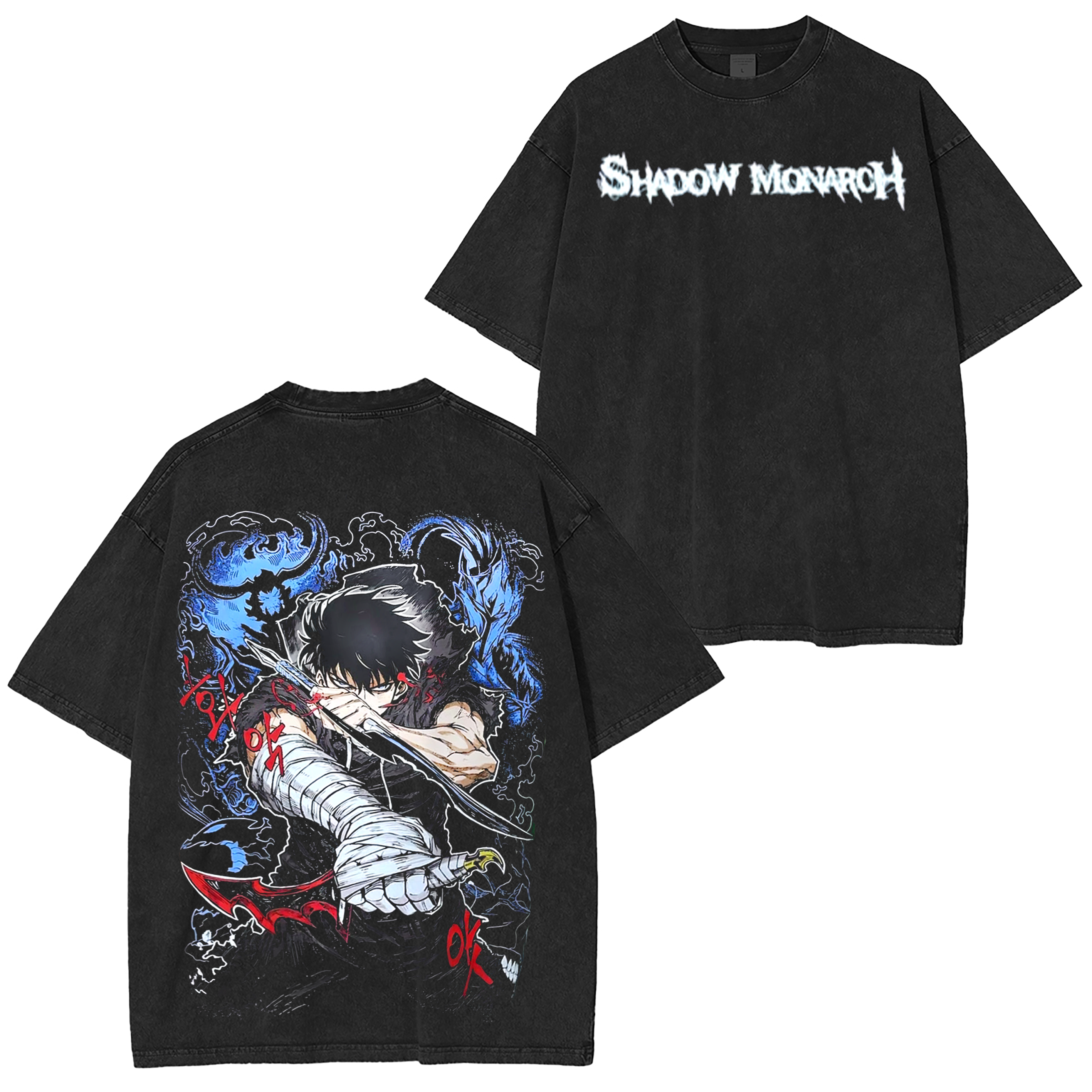 Solo Leveling Anime Oversized T-shirt/Crewneck/Hoodie