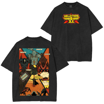 Helldivers 2 Oversized T-shirt/Crewneck/Hoodie