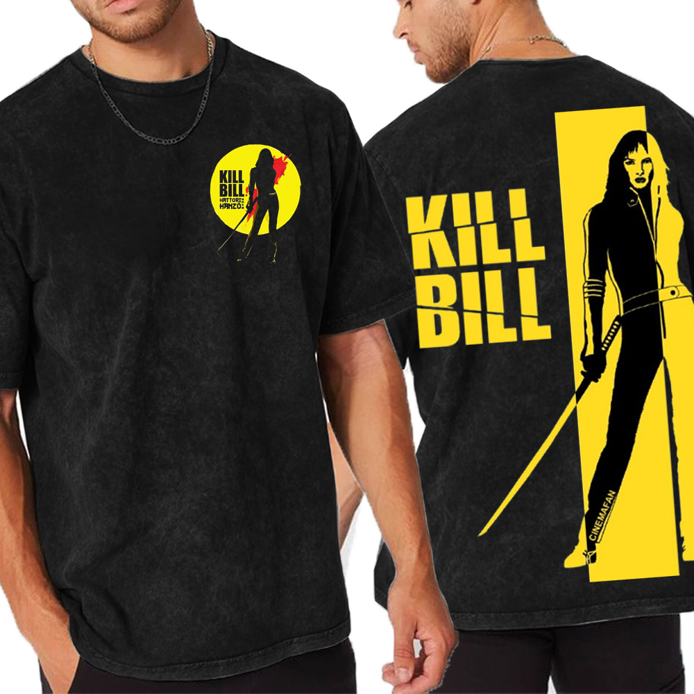 Kill BilI Unisex Washed T-Shirt