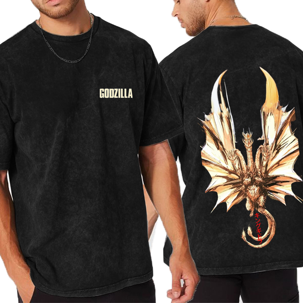 Ghidora Unisex Washed T-Shirt
