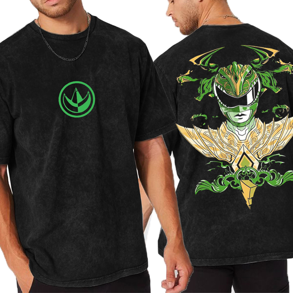 Green Ranger Unisex Washed T-Shirt