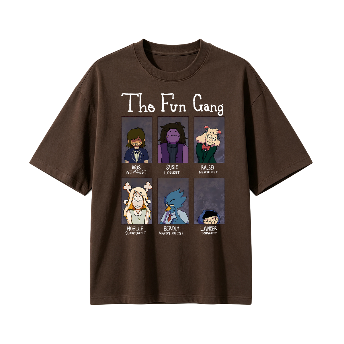 The gangs yearbook Deltarune Unisex T-shirt/Crewneck/Hoodie