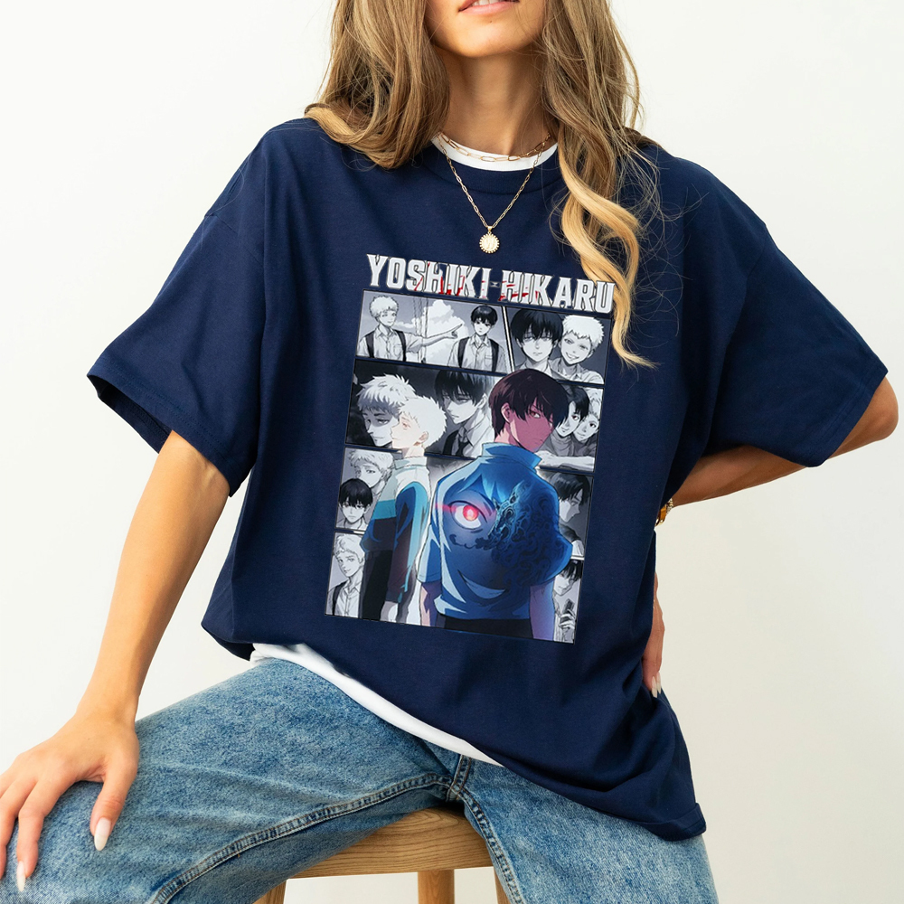 Fan Hilaru x Yoshiki checkk! Unisex T-shirt/Crewneck/Hoodie