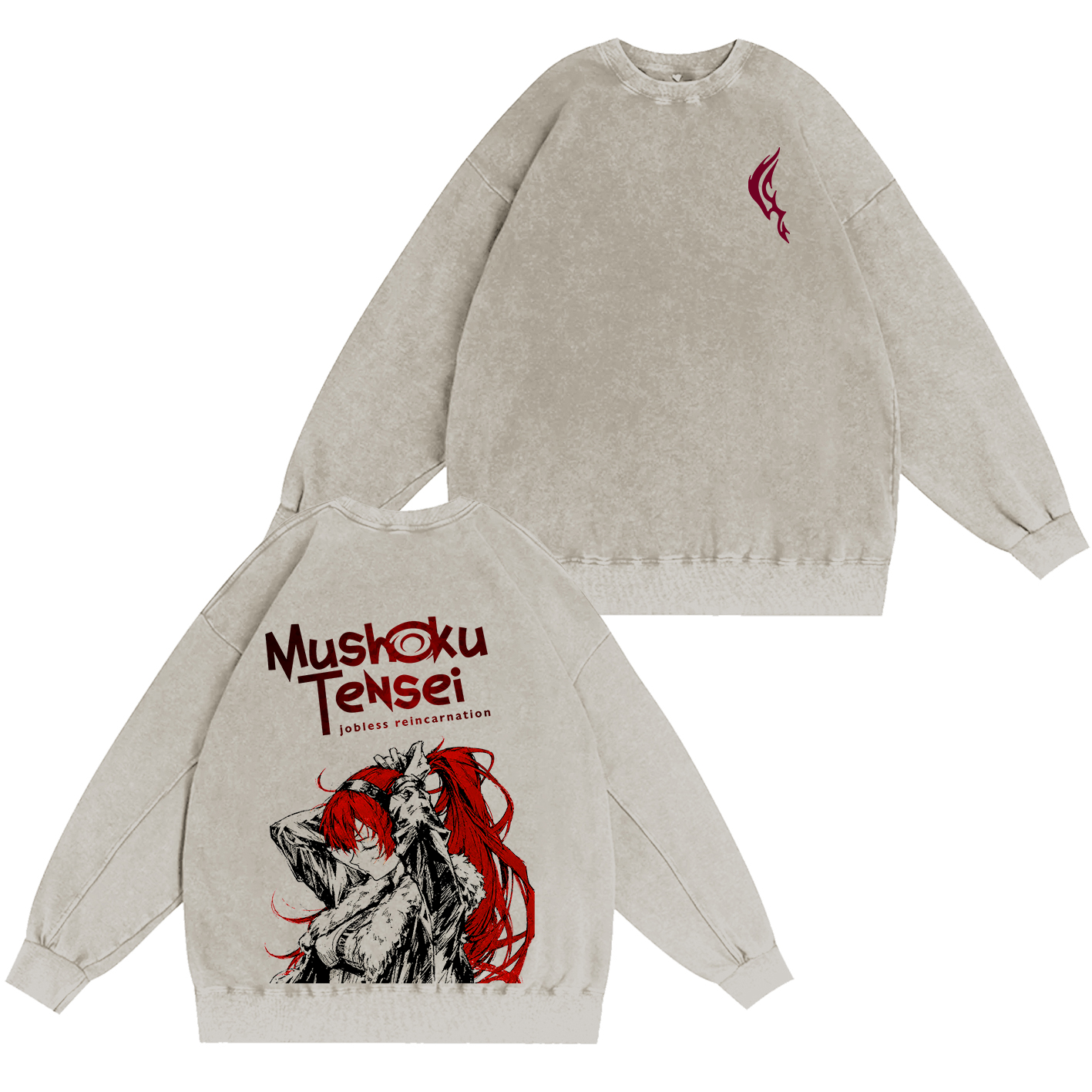Mushoku Tensei 02 Oversized T-shirt/Crewneck/Hoodie