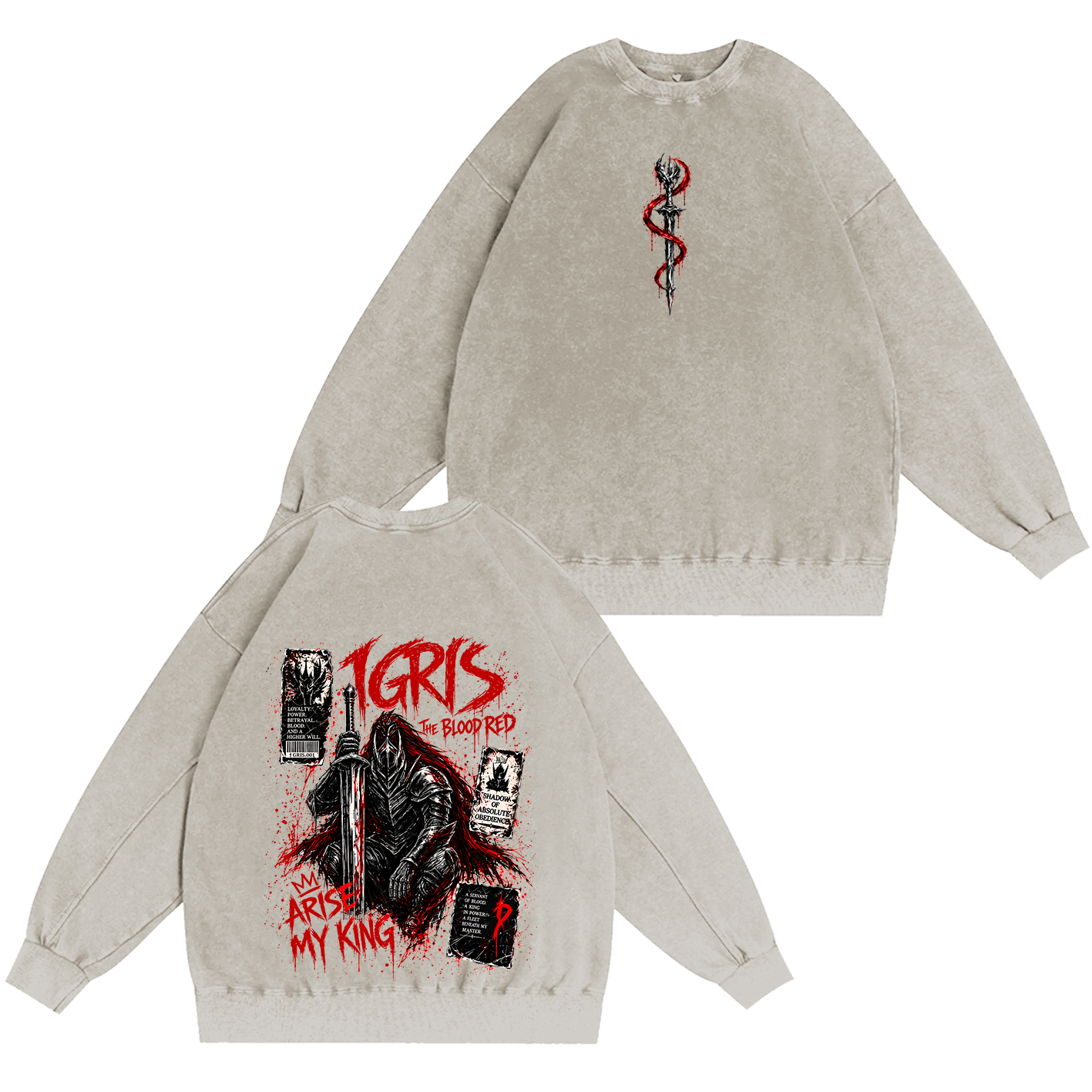 Igris Solo Leveling Oversized T-shirt/Crewneck/Hoodie