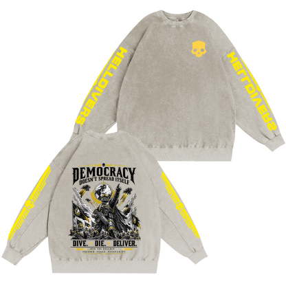 Helldivers Oversized T-shirt/Crewneck/Hoodie