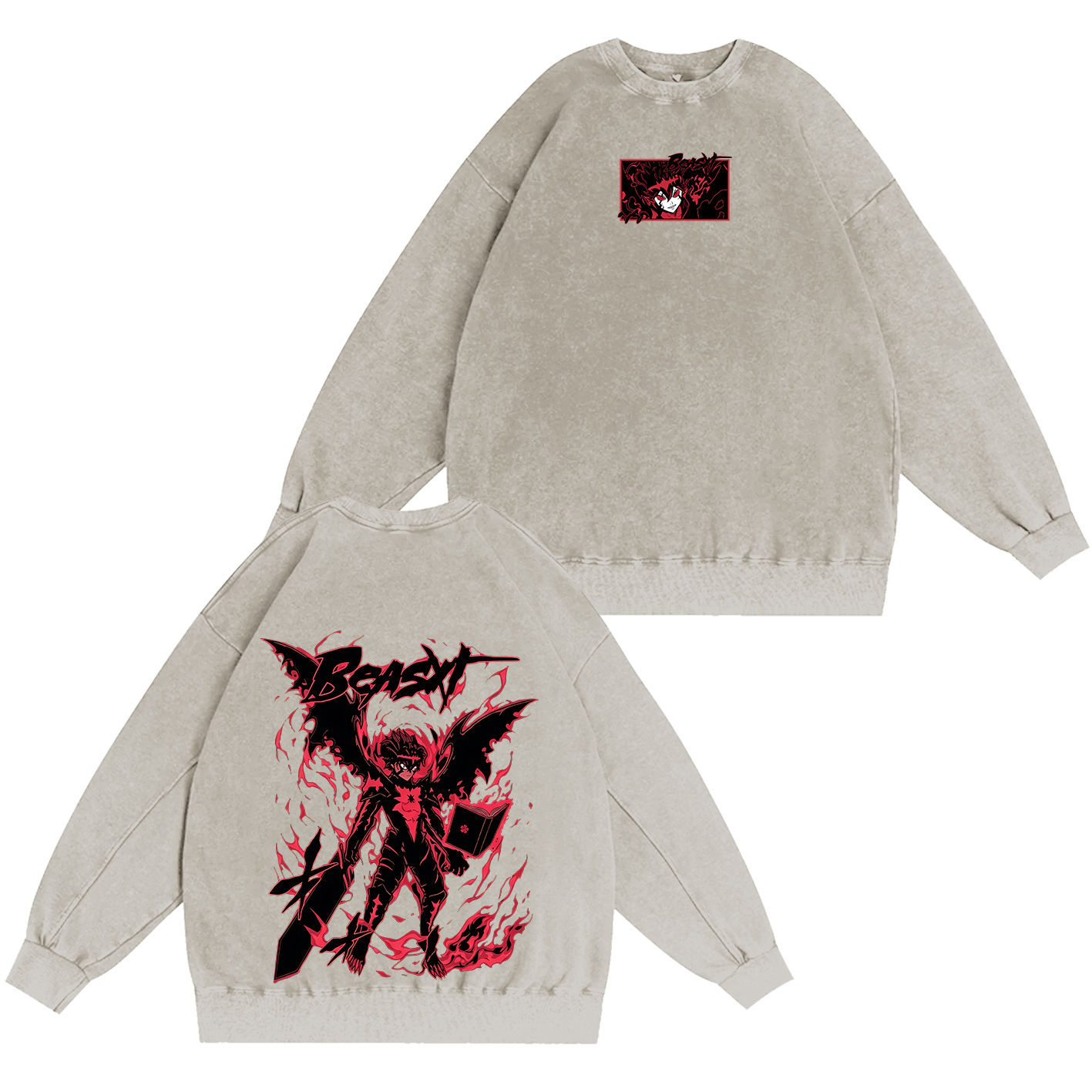 Asta Black Clover Season 2 Oversized T-shirt/Crewneck/Hoodie