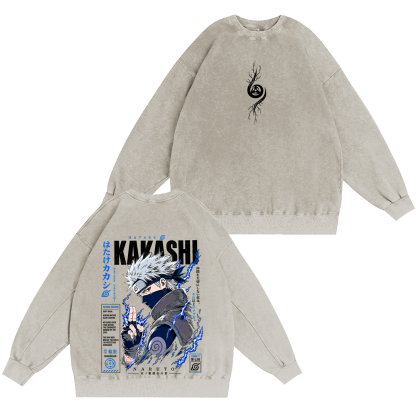 Kakashi Hatake Naruto Oversized T-shirt/Crewneck/Hoodie