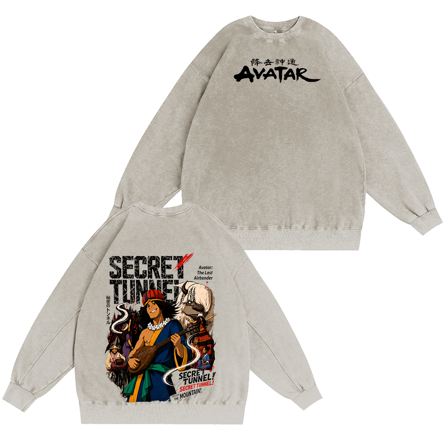 Avatar Washed T-shirt/Crewneck/Hoodie