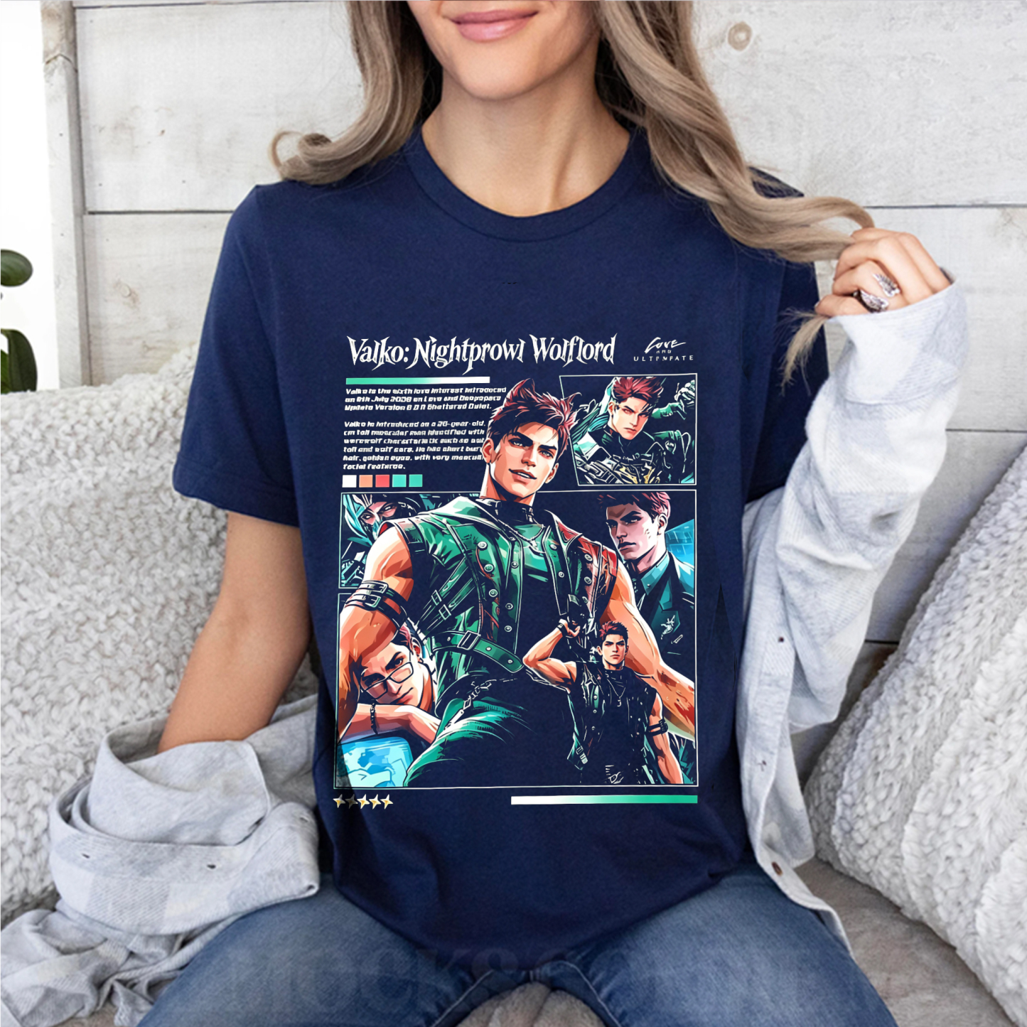 Bring Valko Back — Love and Deepspace Fans Unisex Cotton Washed T-Shirt