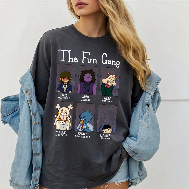 The gangs yearbook Deltarune Unisex T-shirt/Crewneck/Hoodie