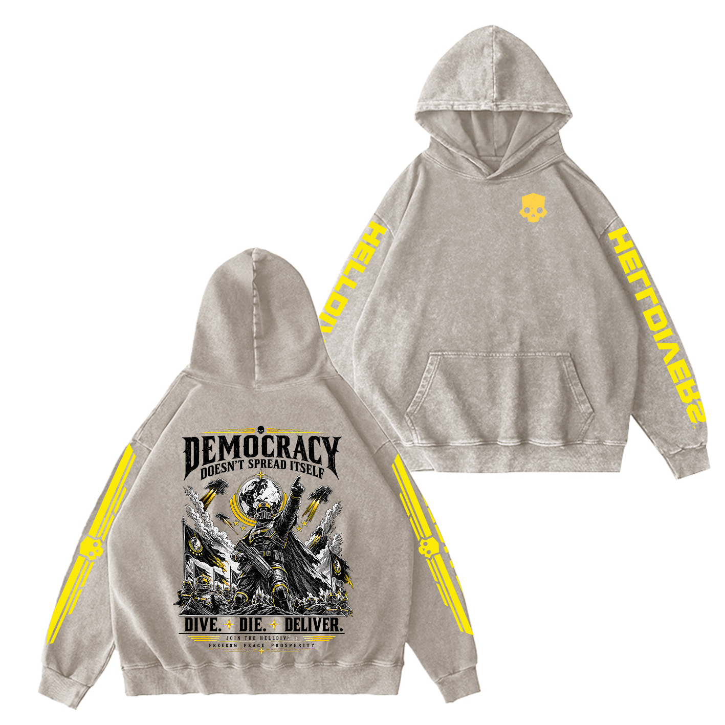 Helldivers Oversized T-shirt/Crewneck/Hoodie
