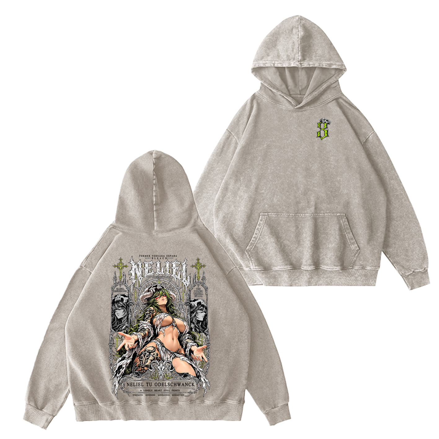 Bleach Nelliel Tu Odelschwanck Oversized T-shirt/Crewneck/Hoodie