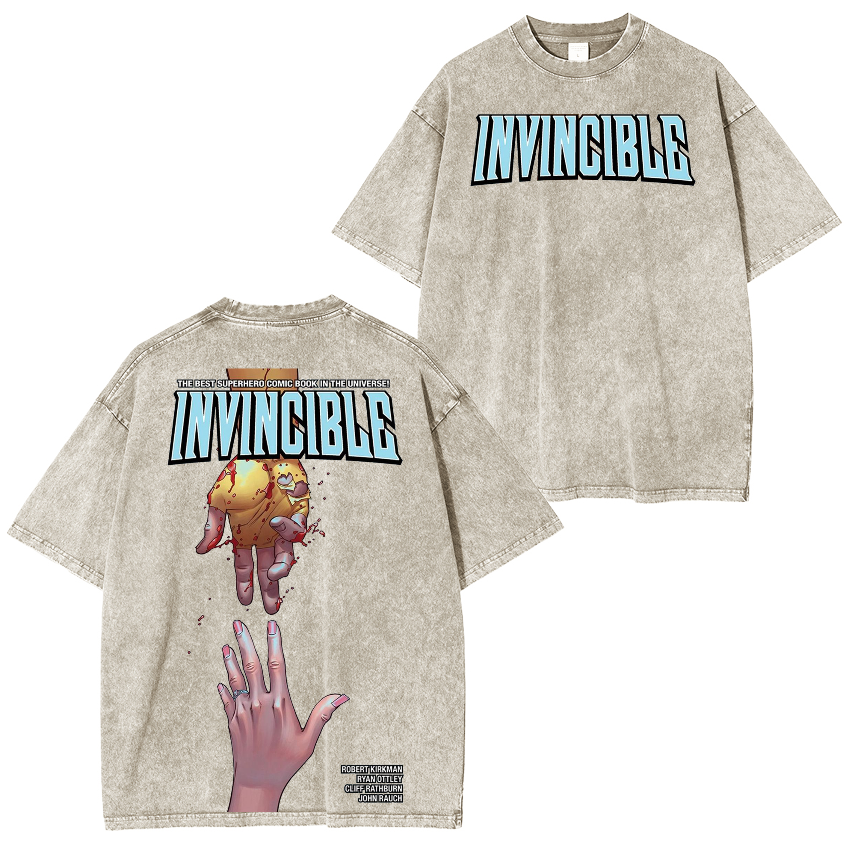 Invincible Essential Washed T-shirt/Crewneck/Hoodie