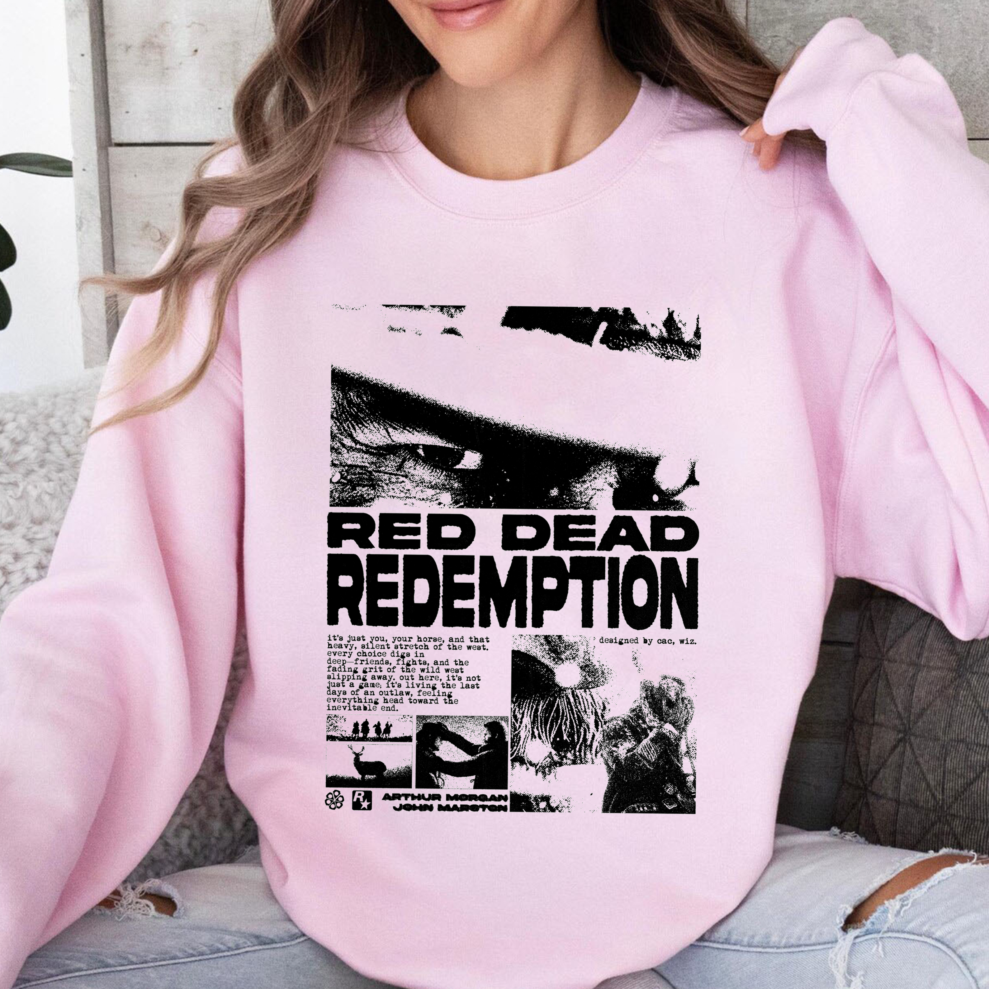 Red Dead Redemption Graphic Oversize Unisex Shirts/Crewneck/Hoodie