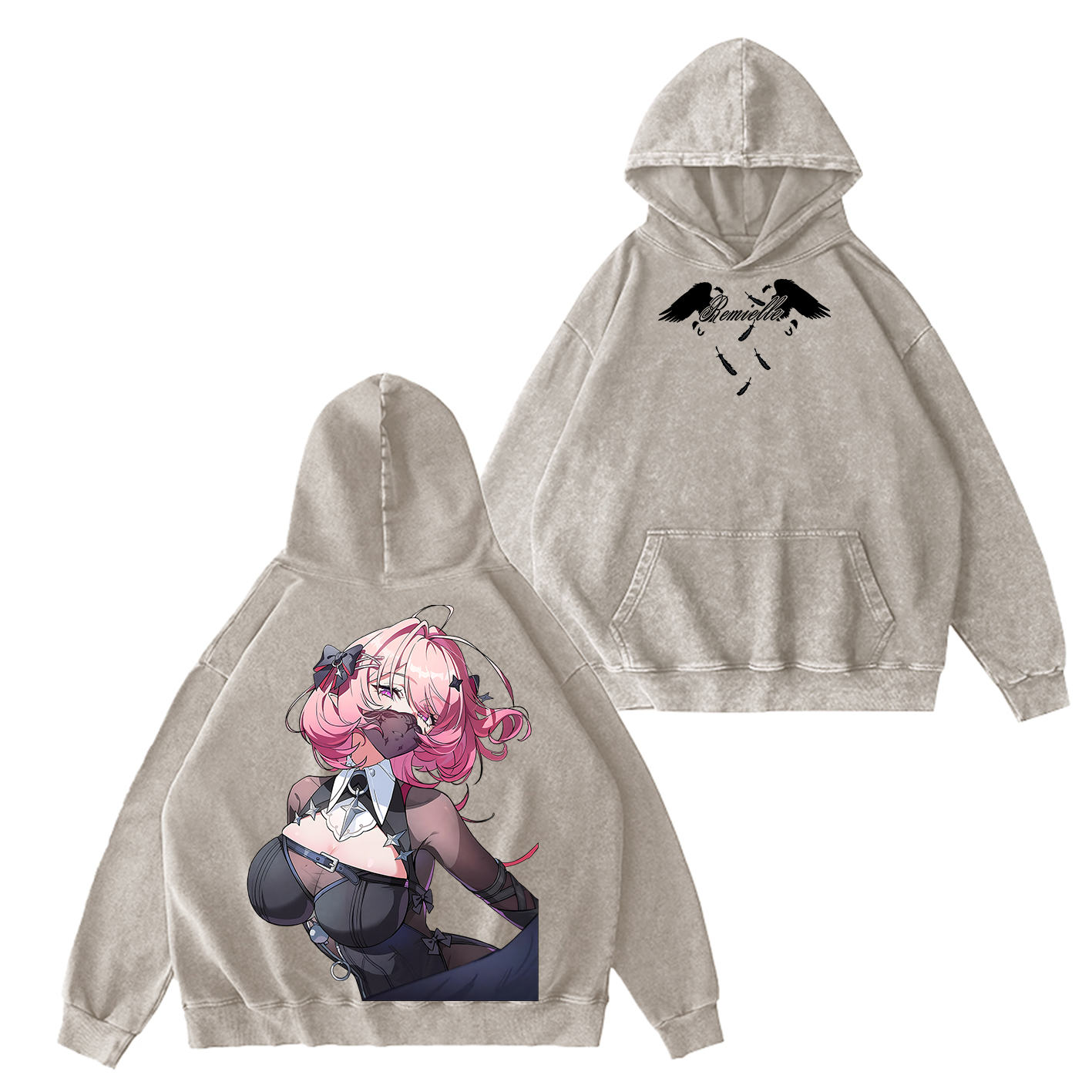 Zenless Zone Zero Remielle Washed T-shirt/Crewneck/Hoodie