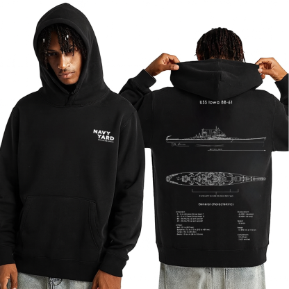 USS New Jersey BB-62 Oversized Unisex T-shirt/Crewneck/Hoodie