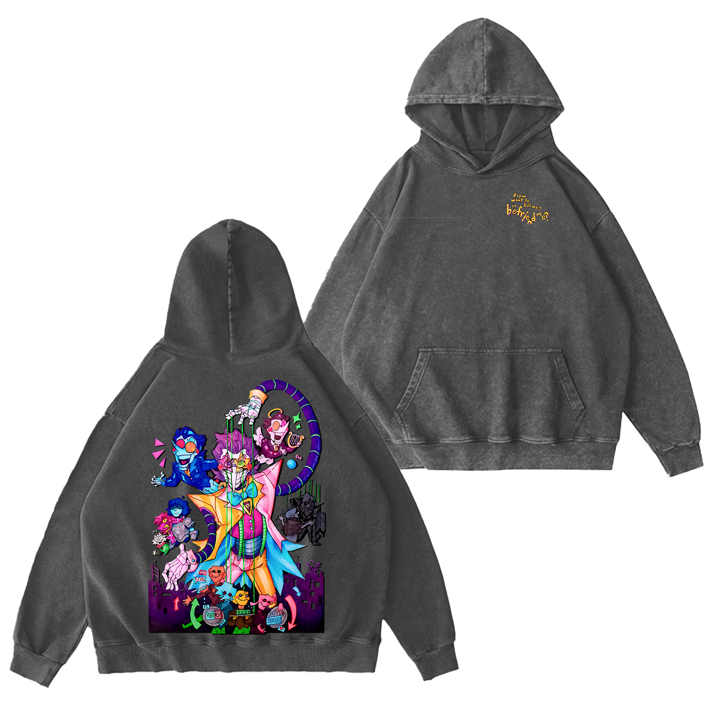 Deltarune Funny Tenna Washed T-shirt/Crewneck/Hoodie