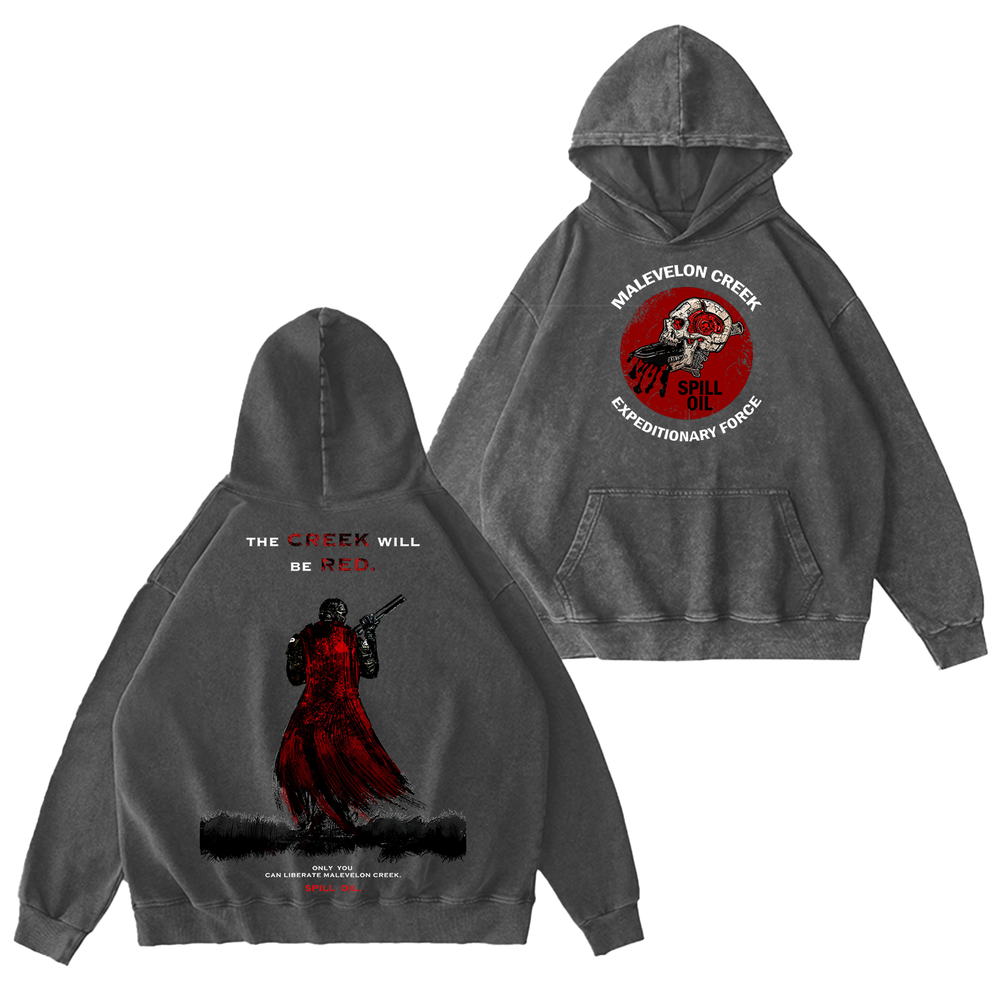 Helldivers 2 Game Washed T-shirt/Crewneck/Hoodie