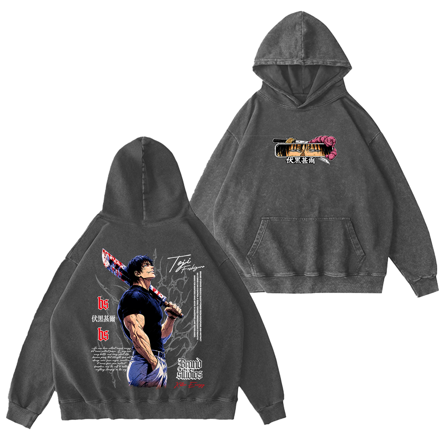 Toji Fushiguro Oversized T-shirt/Crewneck/Hoodie