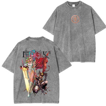 Magic Unisex Washed T-Shirt