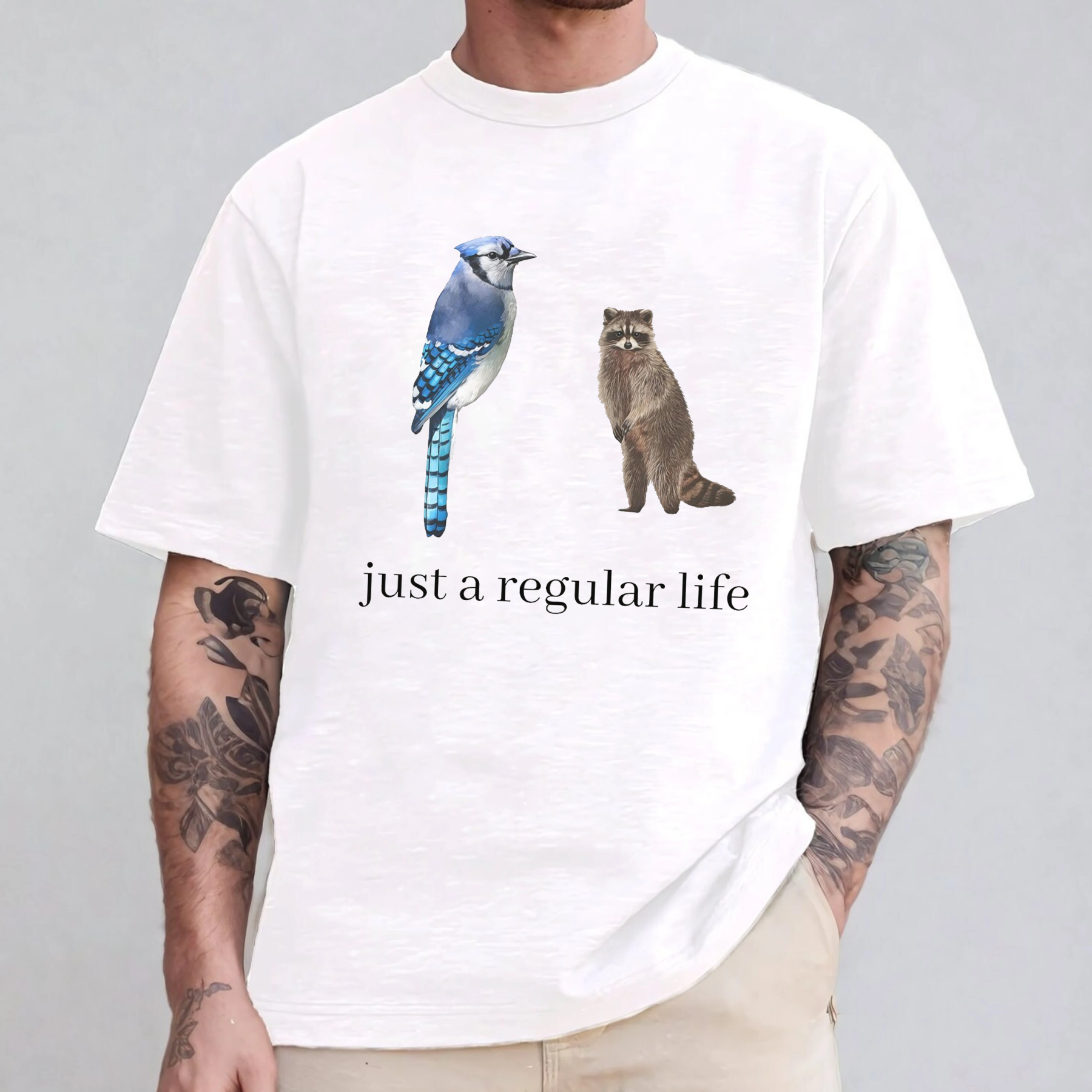 Just A Regular Life  Oversize Unisex Shirts/Crewneck/Hoodie