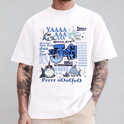 Cute Jeff the Land Shark Oversize Unisex Shirts/Crewneck/Hoodie