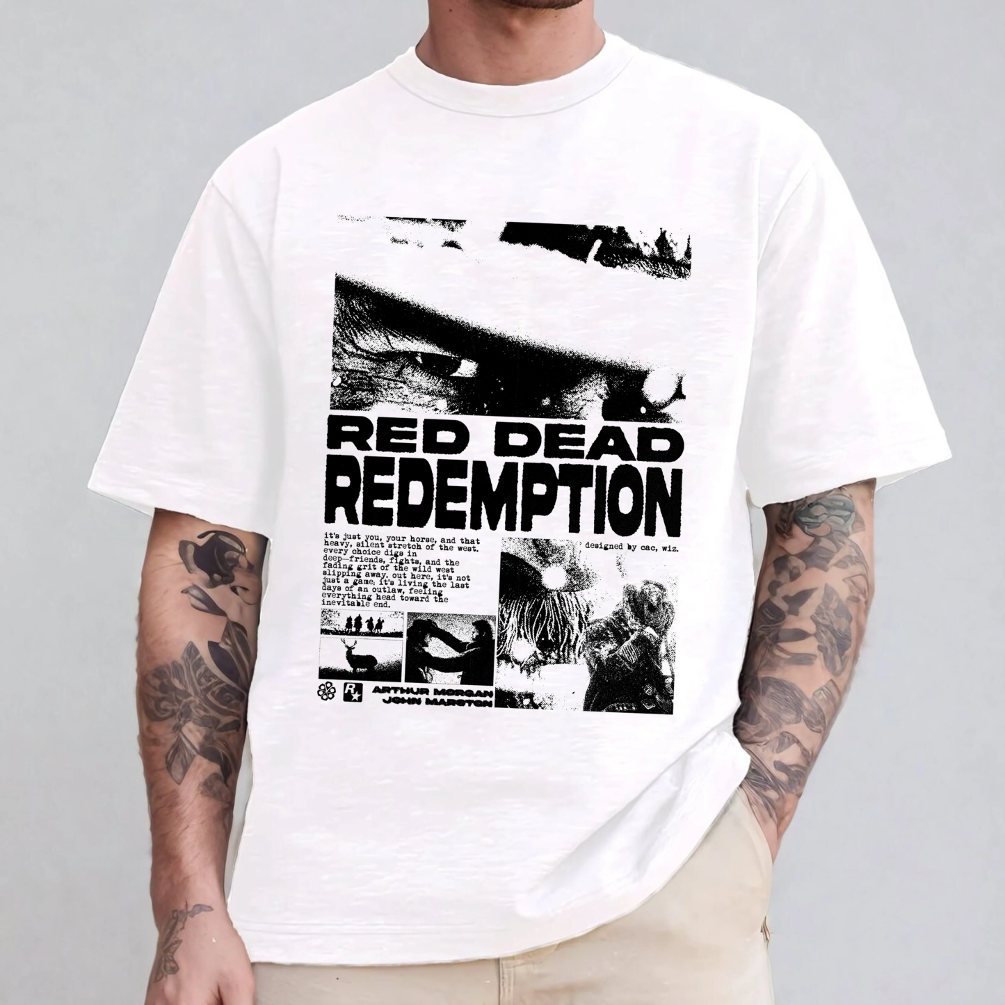 Red Dead Redemption Graphic Oversize Unisex Shirts/Crewneck/Hoodie