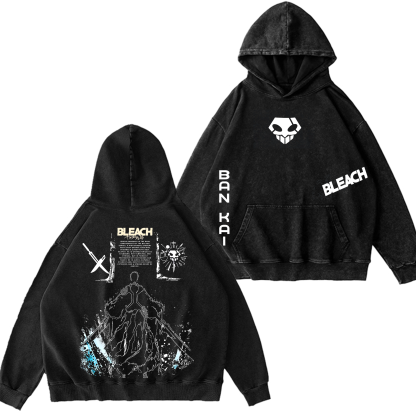 Bleach Anime Unisex Washed T-Shirt