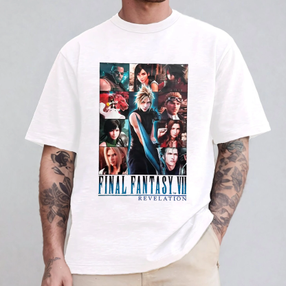 Final Fantasy 7 Revelation Graphic Oversize Unisex Shirts/Crewneck/Hoodie