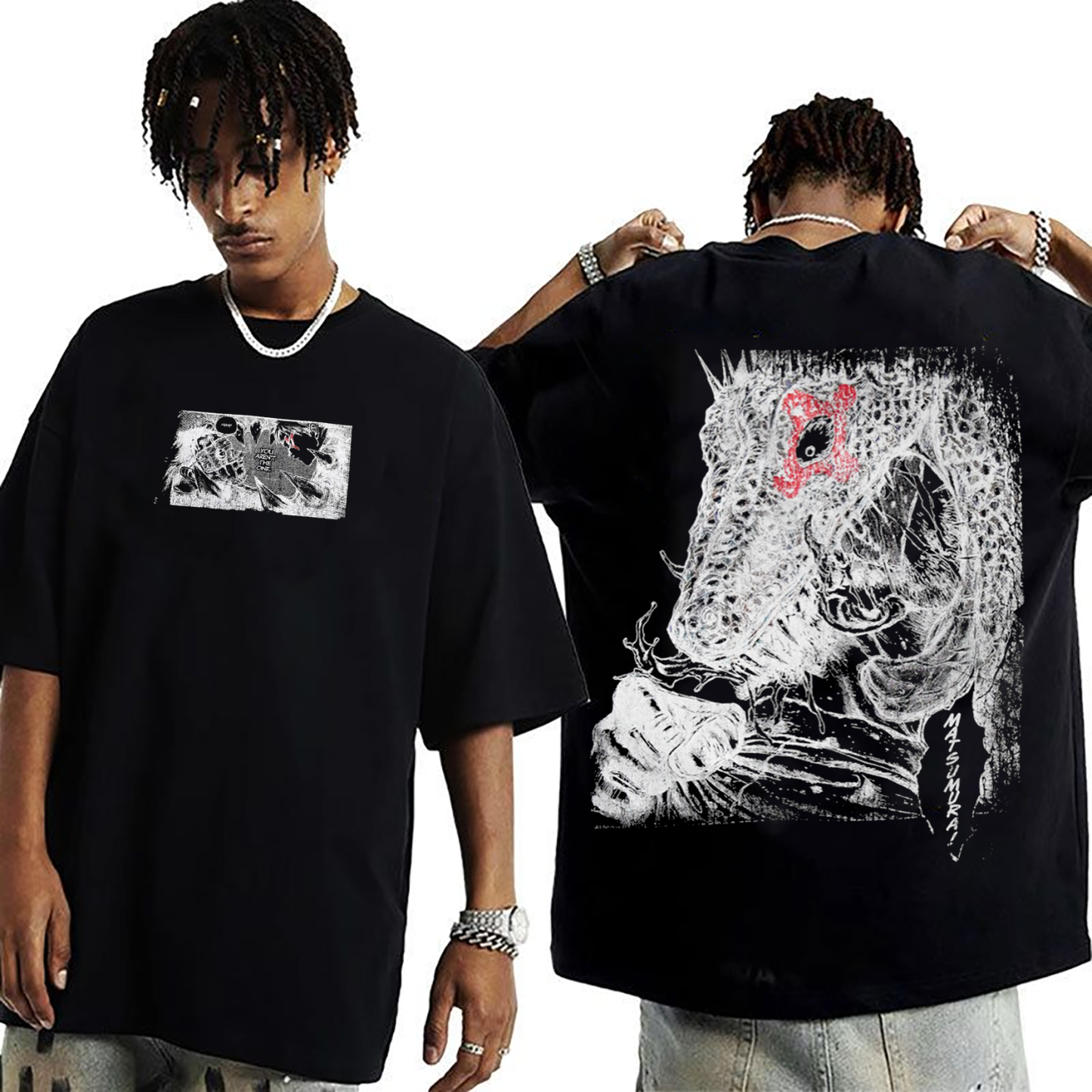 Dorohedoro Anime Unisex Washed T-Shirt