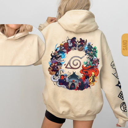 Naruto Anime Oversize Unisex Shirts/Crewneck/Hoodie