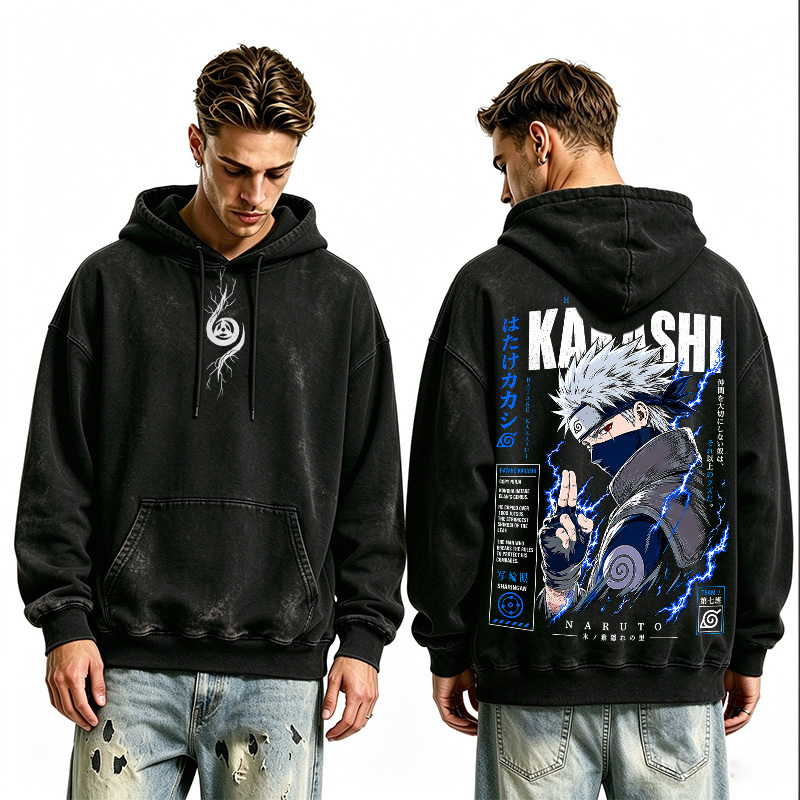 Kakashi Hatake Naruto Oversized T-shirt/Crewneck/Hoodie