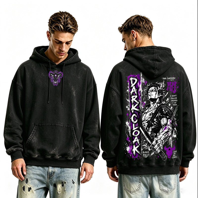 Yami Sukehir Black Clover Oversized T-shirt/Crewneck/Hoodie