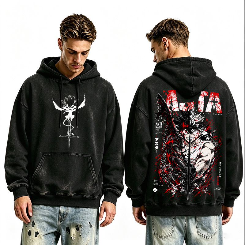 Asta Black Clover Oversized T-shirt/Crewneck/Hoodie