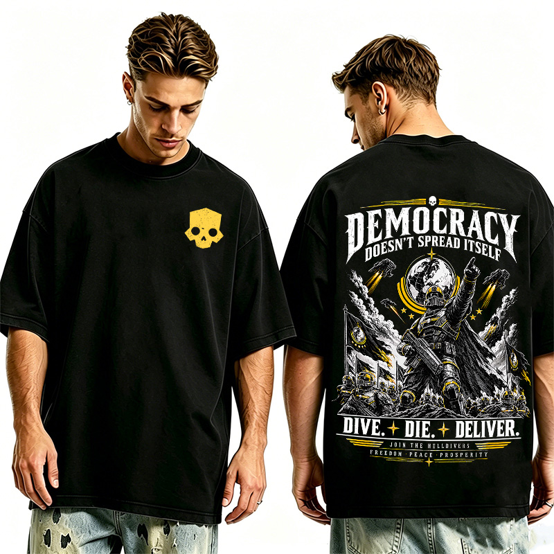 Helldivers Oversized T-shirt/Crewneck/Hoodie