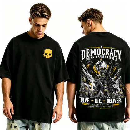 Helldivers Oversized T-shirt/Crewneck/Hoodie