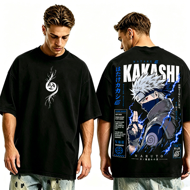 Kakashi Hatake Naruto Oversized T-shirt/Crewneck/Hoodie
