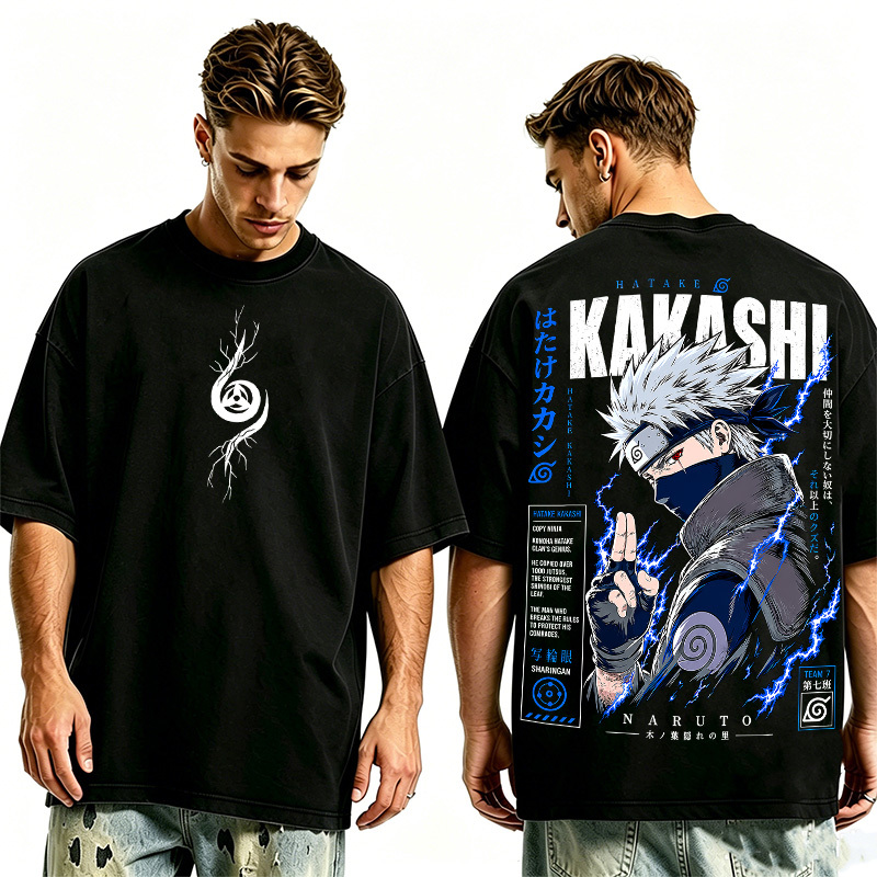Kakashi Hatake Naruto Oversized T-shirt/Crewneck/Hoodie
