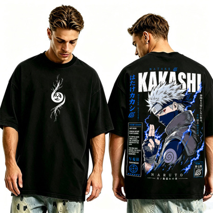 Kakashi Hatake Naruto Oversized T-shirt/Crewneck/Hoodie