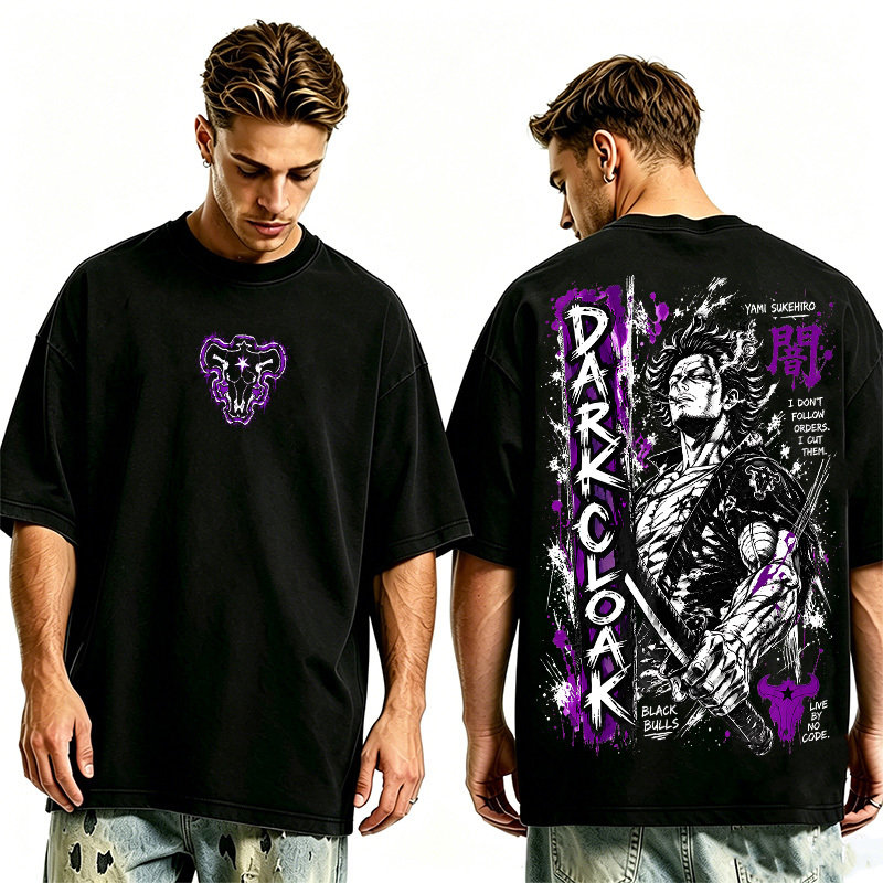 Yami Sukehir Black Clover Oversized T-shirt/Crewneck/Hoodie