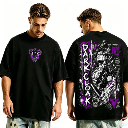 Yami Sukehir Black Clover Oversized T-shirt/Crewneck/Hoodie