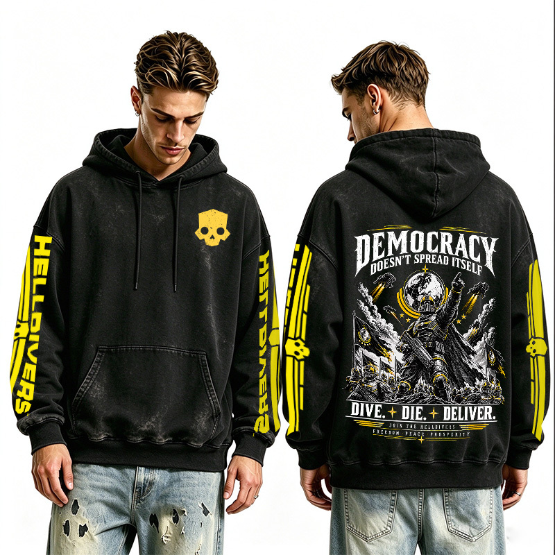 Helldivers Oversized T-shirt/Crewneck/Hoodie